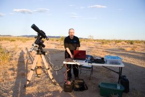Mojo setting up for astrophotography Mojo setting up for astrophotography