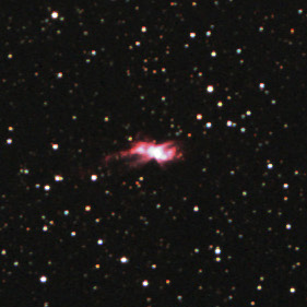 Cropped detail of the Bug Nebula Cropped detail of the Bug Nebula