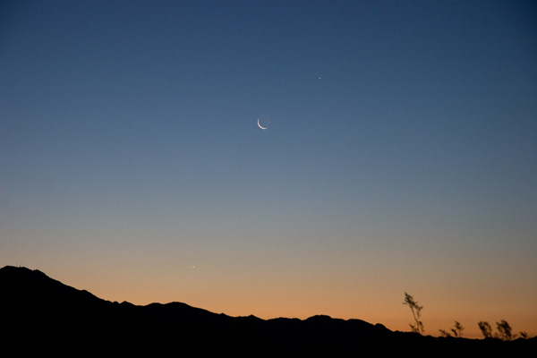 Jupiter, Moon, Venus Jupiter, Moon, Venus