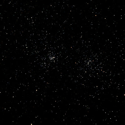 Double Cluster The Double Cluster between Cassiopeia and Perseus