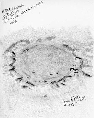 Mare Crisium sketch